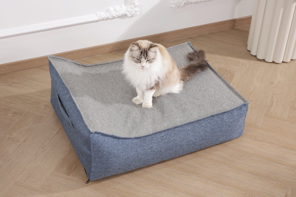 CLOUD Inflatable cushion Stormy Navy