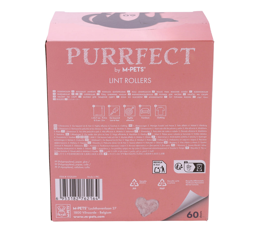 PURRFECT Lint roller display 60 sheets x 12 pcs