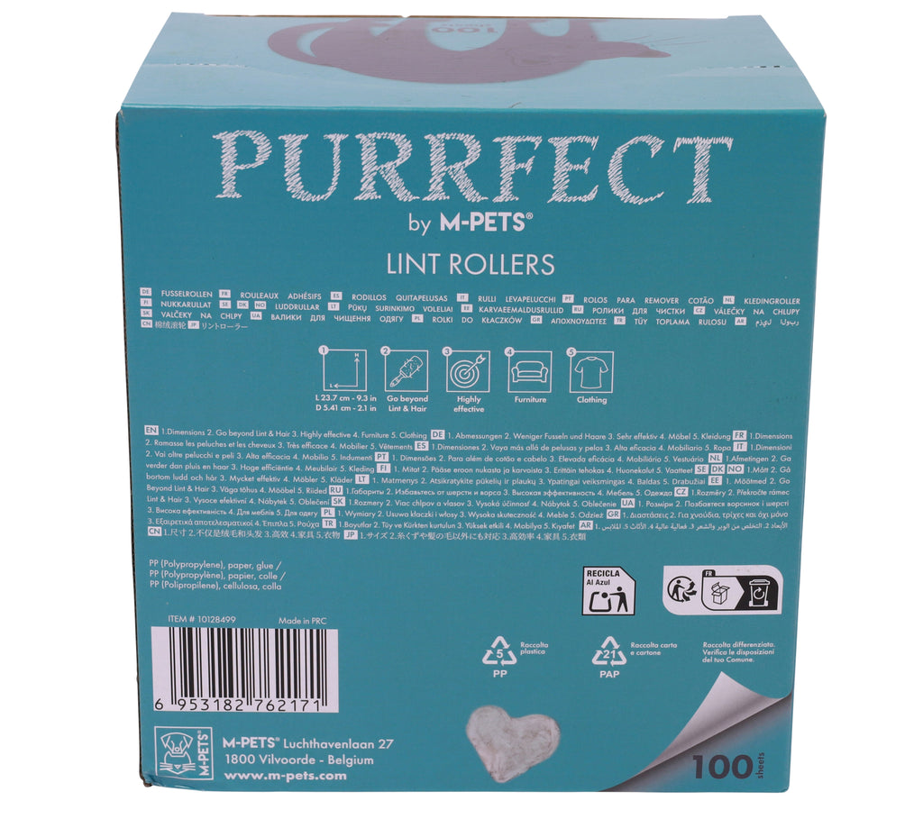 PURRFECT Lint roller display 100 sheets x 12 pcs