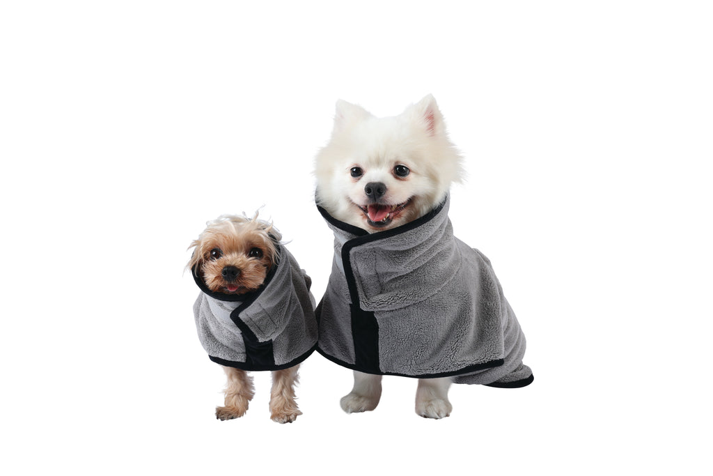 BATH TIME Dog Bathrobe