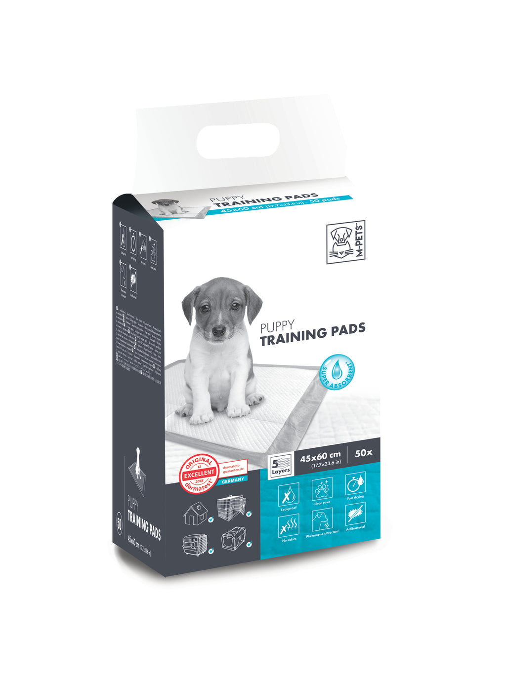 PUPPY Training Pads 45 x 60 cm - 50 pcs