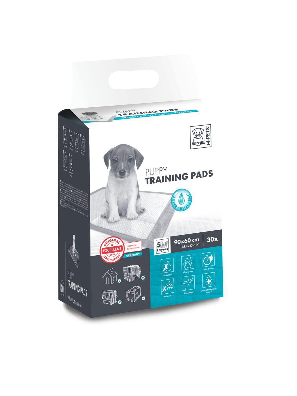 PUPPY Training Pads 90 x 60 cm - 30 pcs