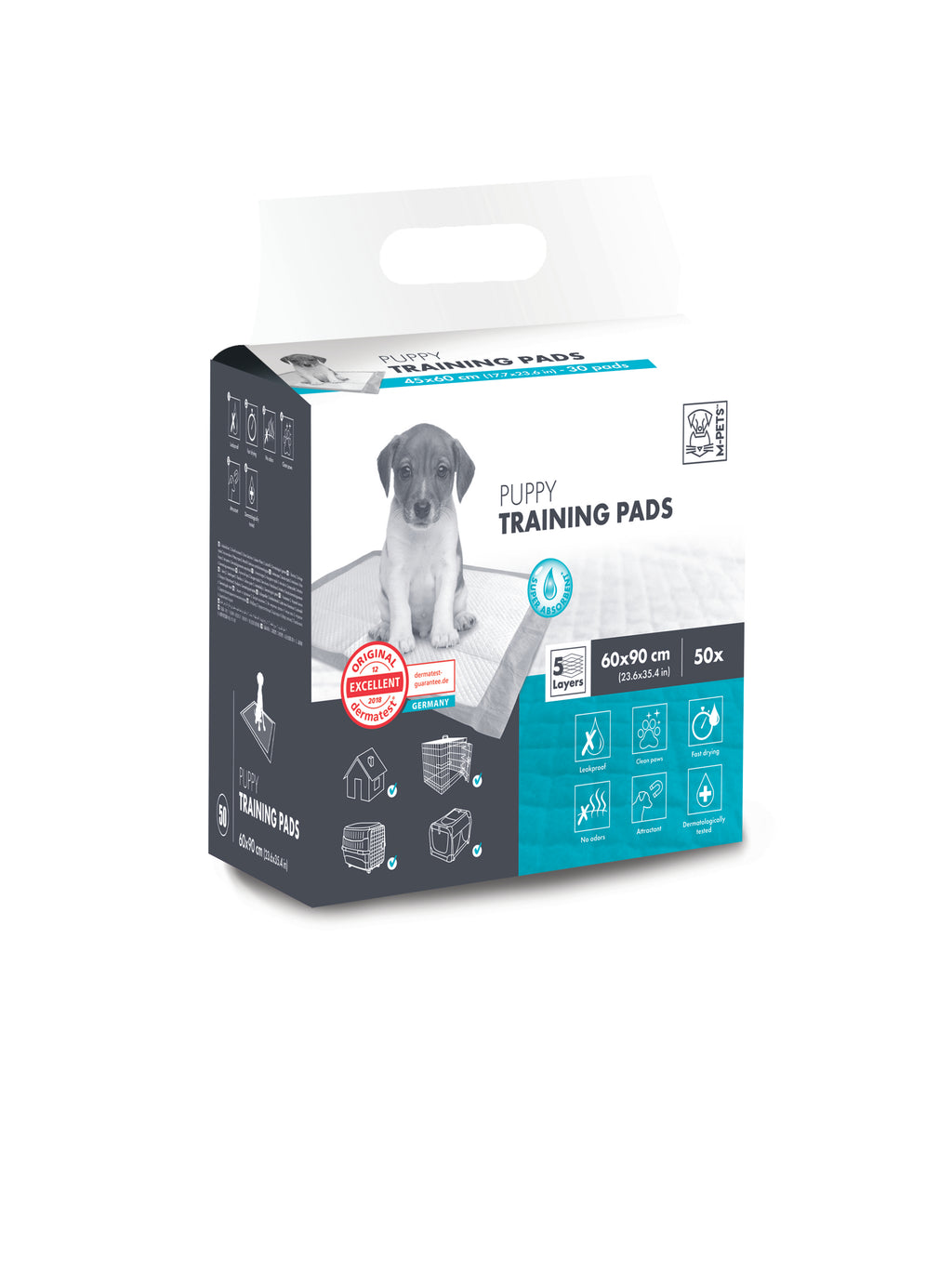 PUPPY Training Pads 90 x 60 cm - 50 pcs