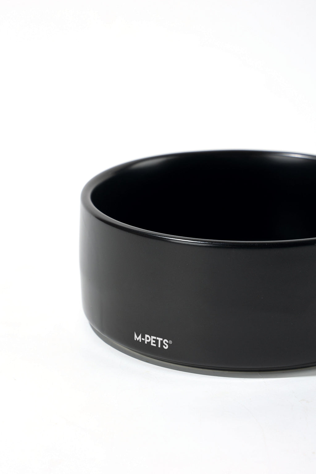 OPERA Ceramic Bowls with Bamboo Stand Black