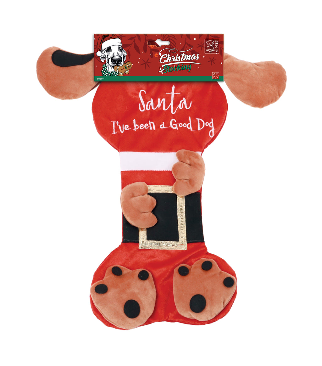 CHRISTMAS STOCKING Pet Toy - Doggy
