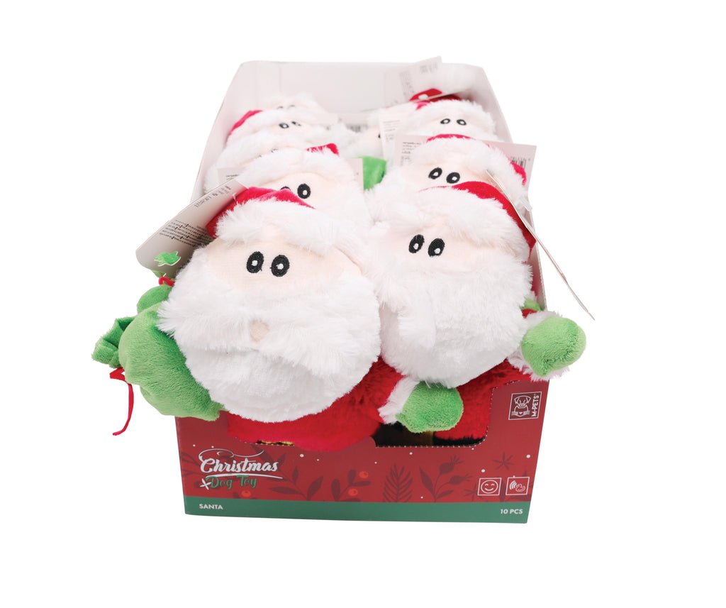 CHRISTMAS Dog Toy Display - SANTA