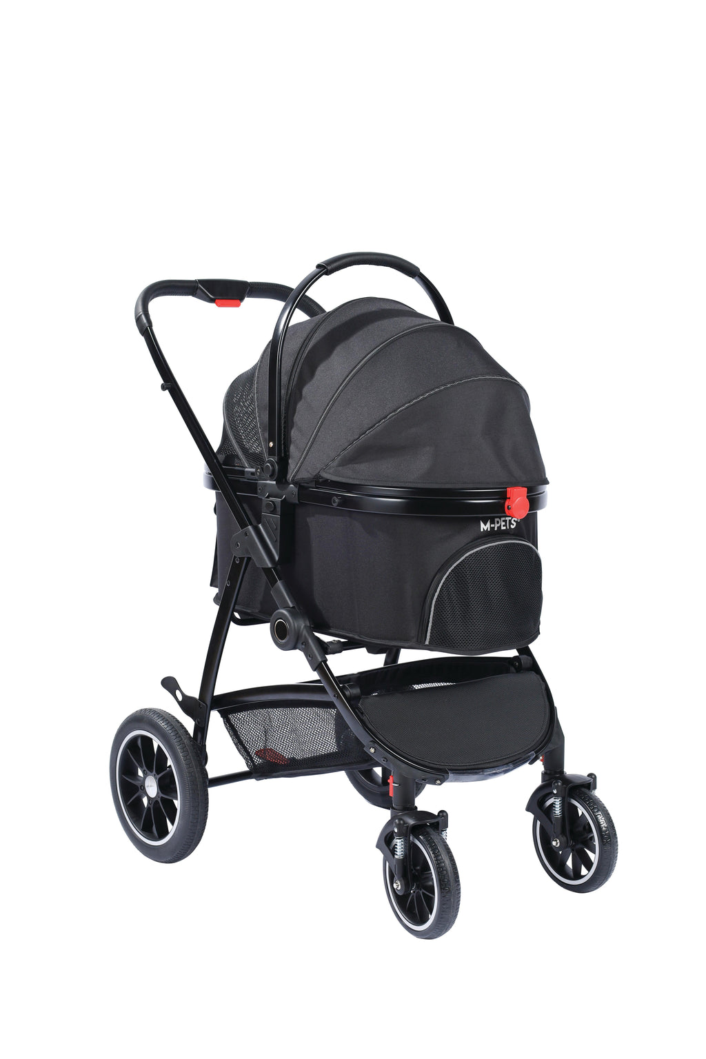 CONQUEST Detachable Pet Stroller Black