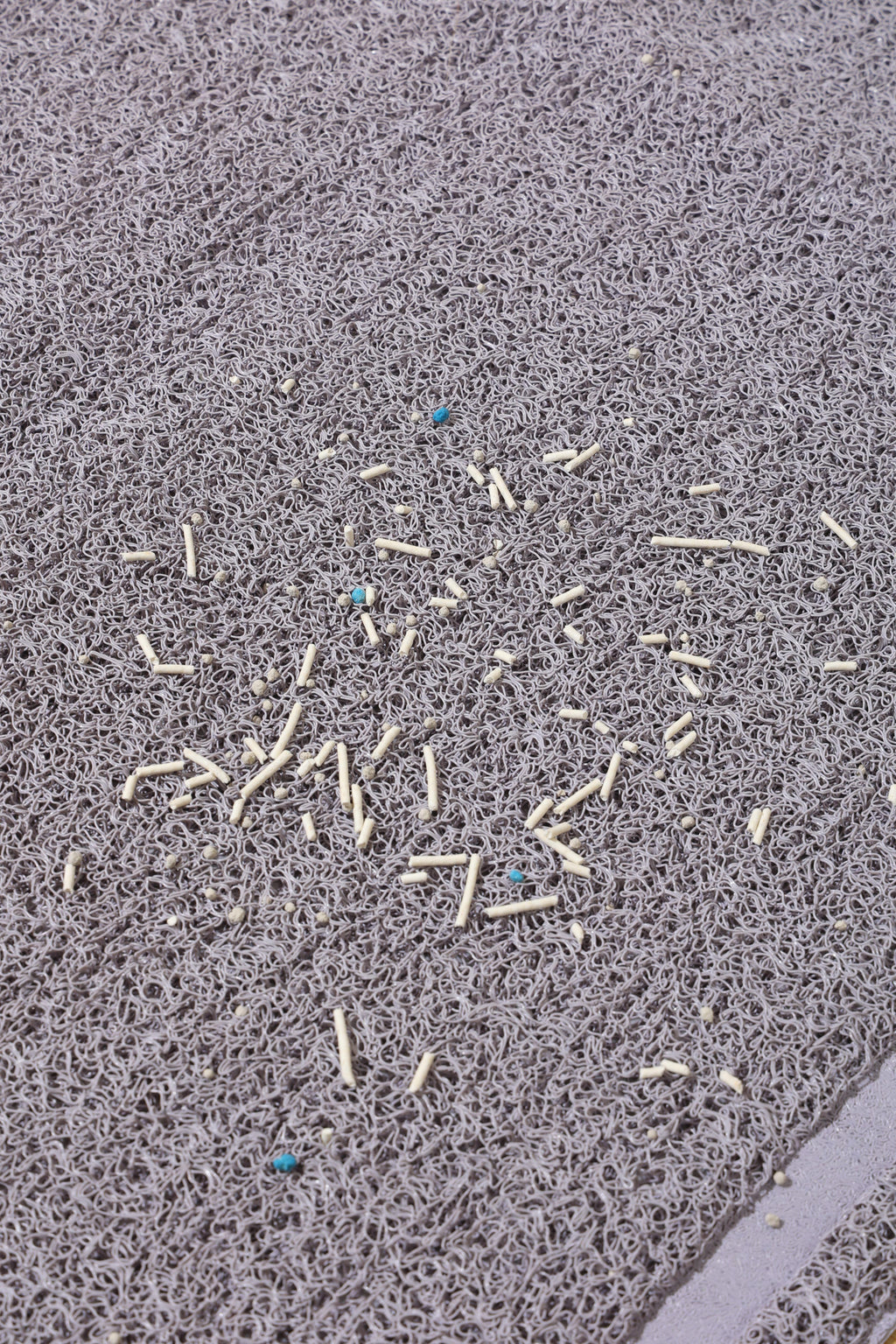 RECTANGULAR Cat Litter Mat Grey