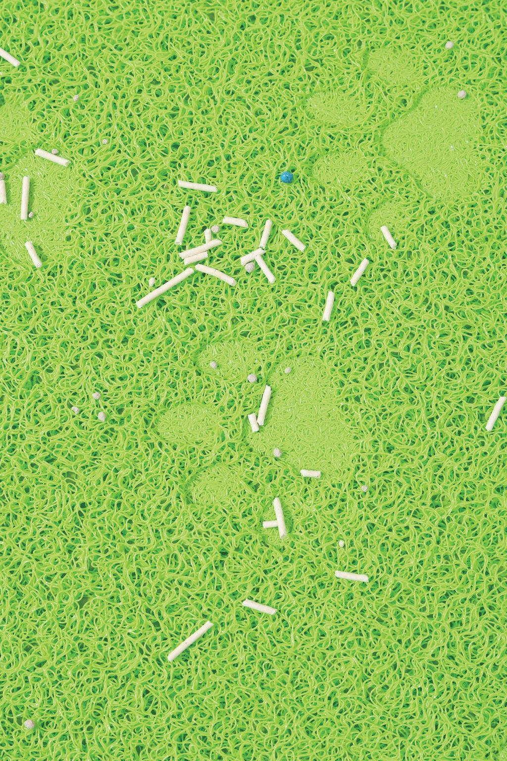FOOTPRINT Cat Litter Mat Green