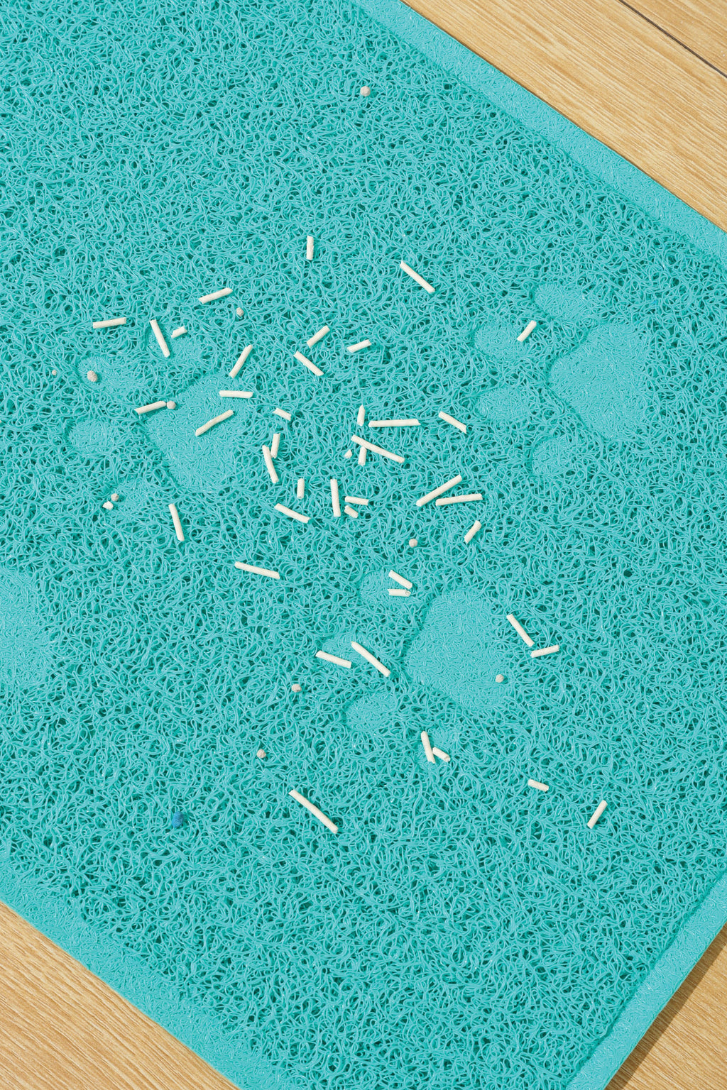 FOOTPRINT Cat Litter Mat Blue