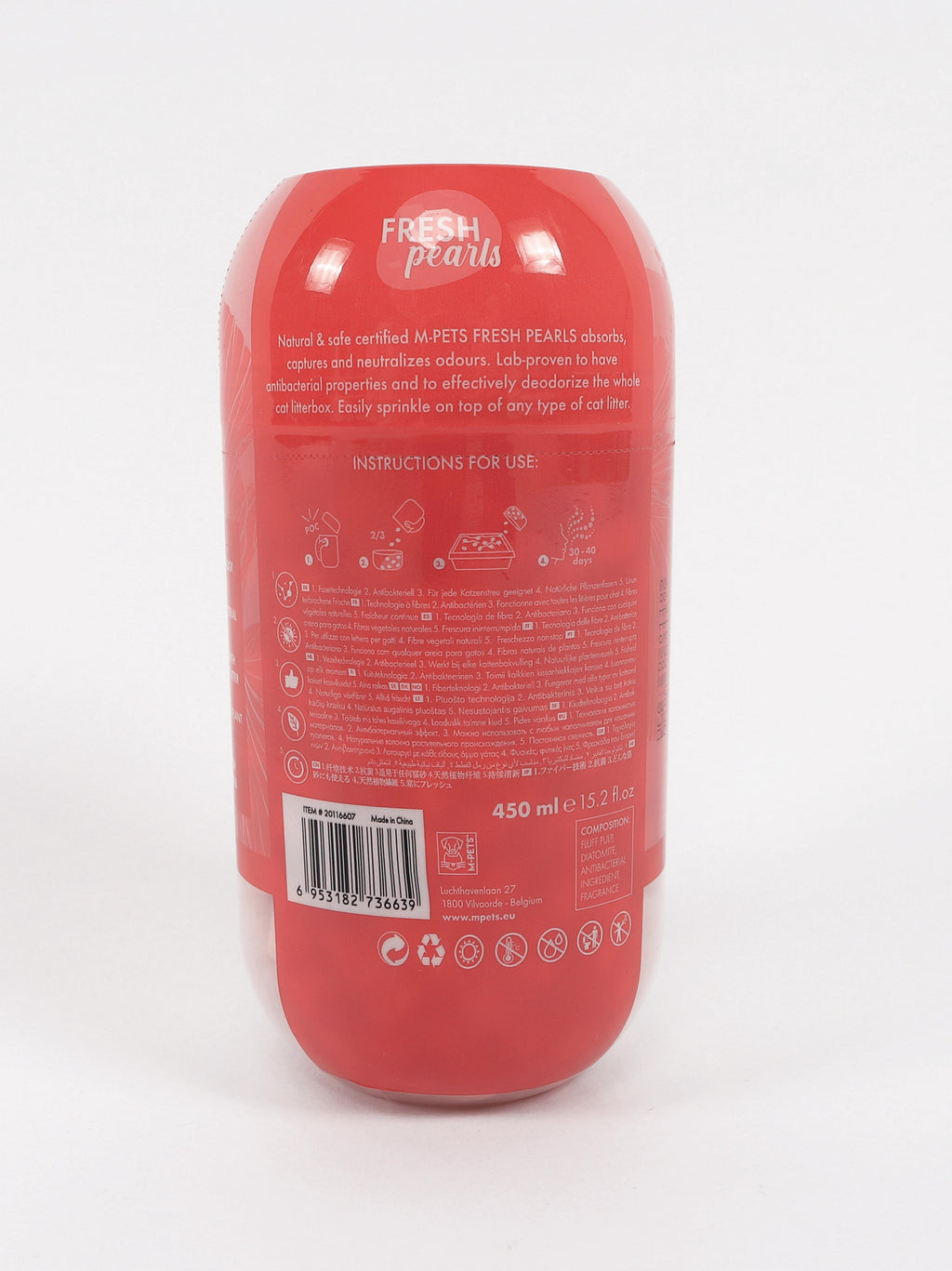 FRESH Pearls Natural Cat Litter  Deodoriser - Floral 450 ml