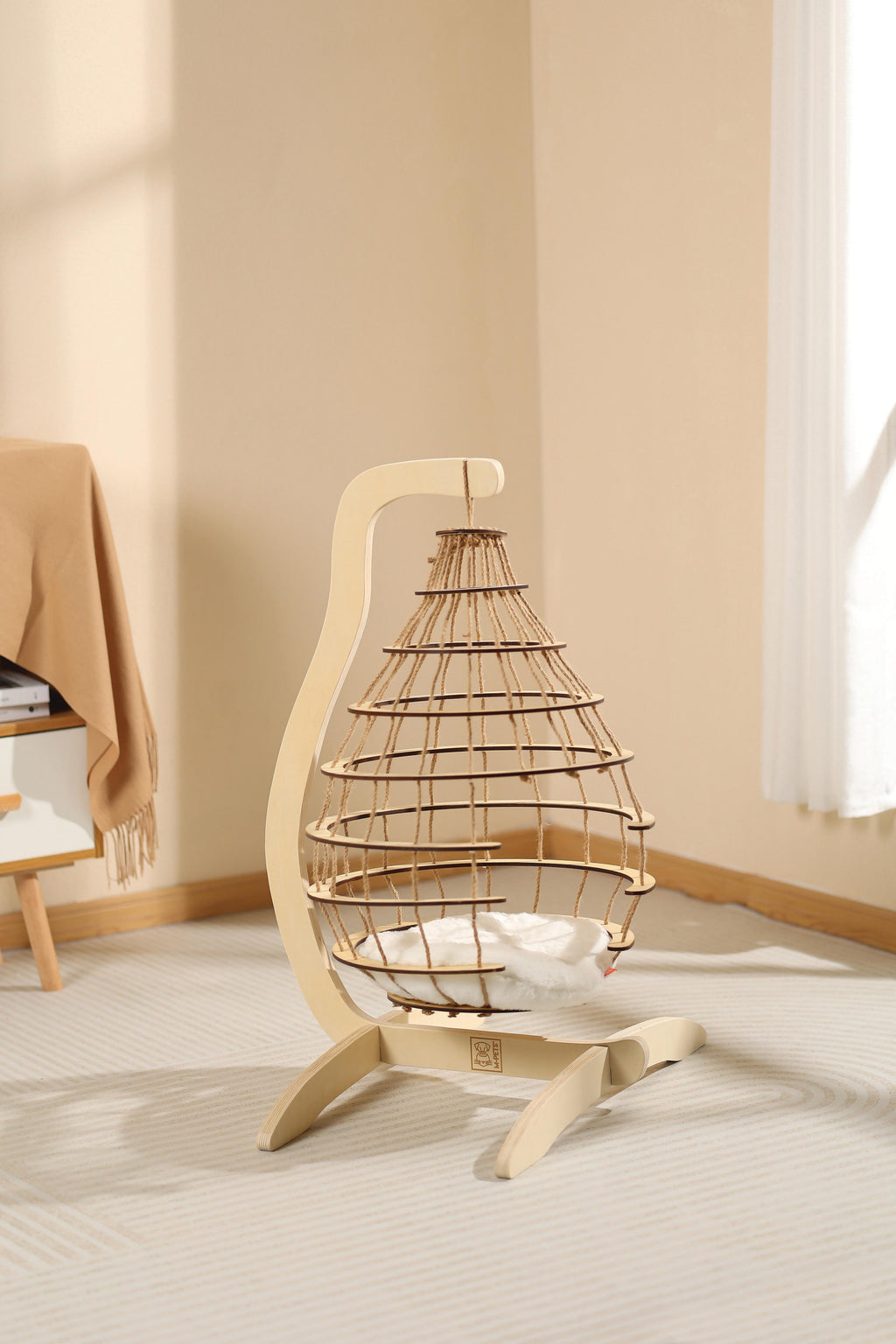 Cloud Hanging Cat Bed with Cushion