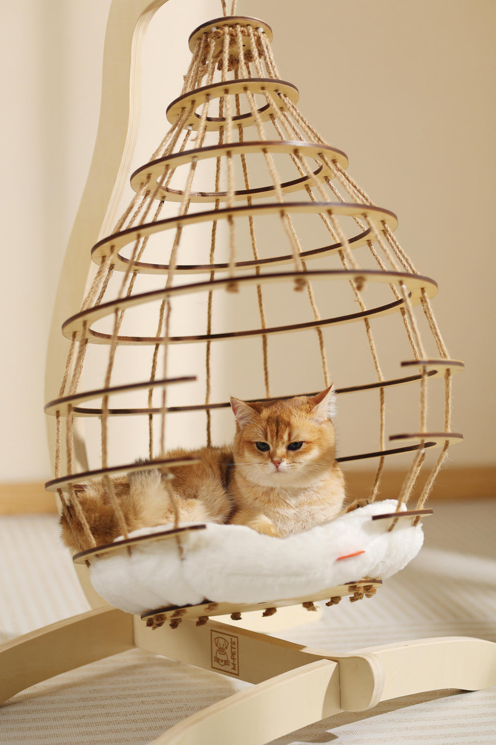 Cloud Hanging Cat Bed with Cushion