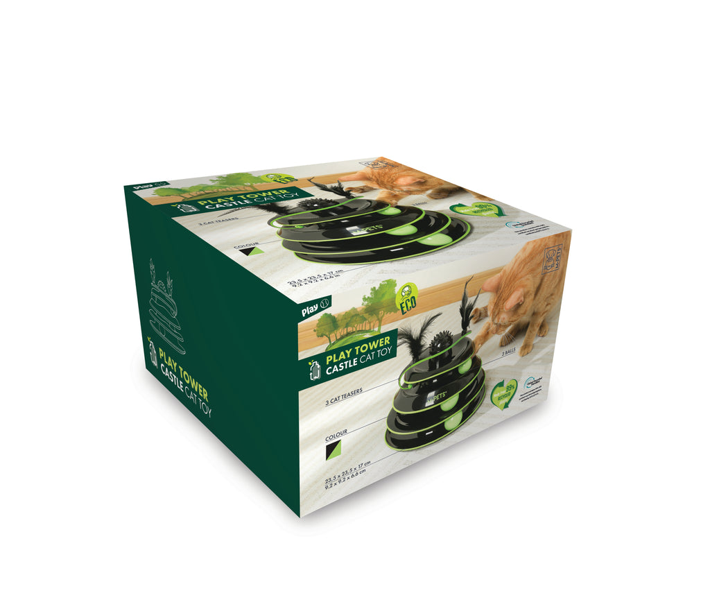 PLAY TOWER Castle Cat Toy