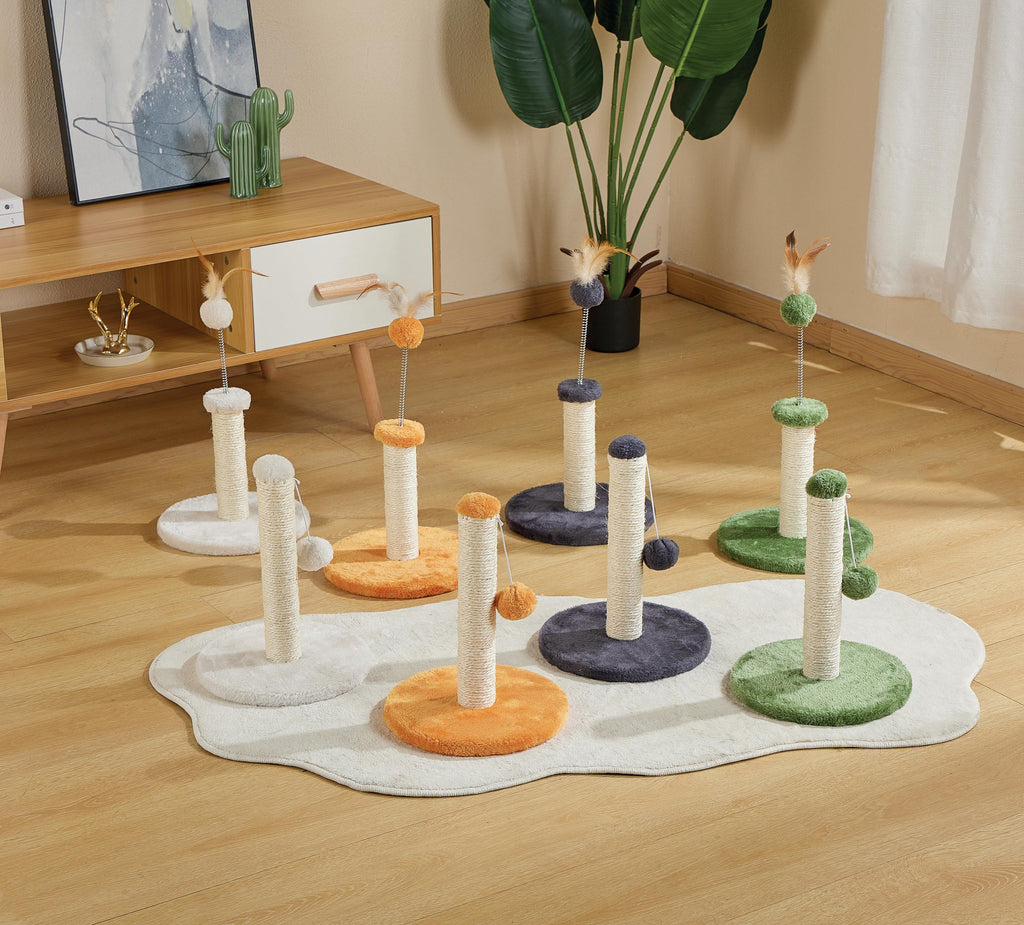 MY FIRST CAT TREE Pompom Orange