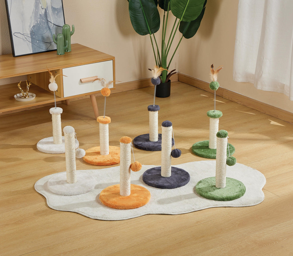 MY FIRST CAT TREE Pompom Dark Grey