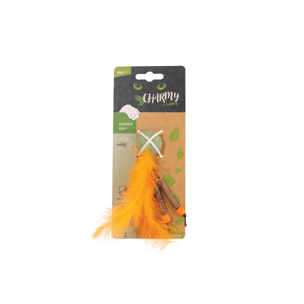 CHARMY Catnip Toy - BUGBEAR Orange