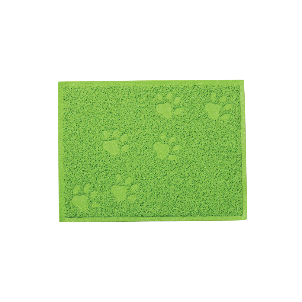 FOOTPRINT Cat Litter Mat Green