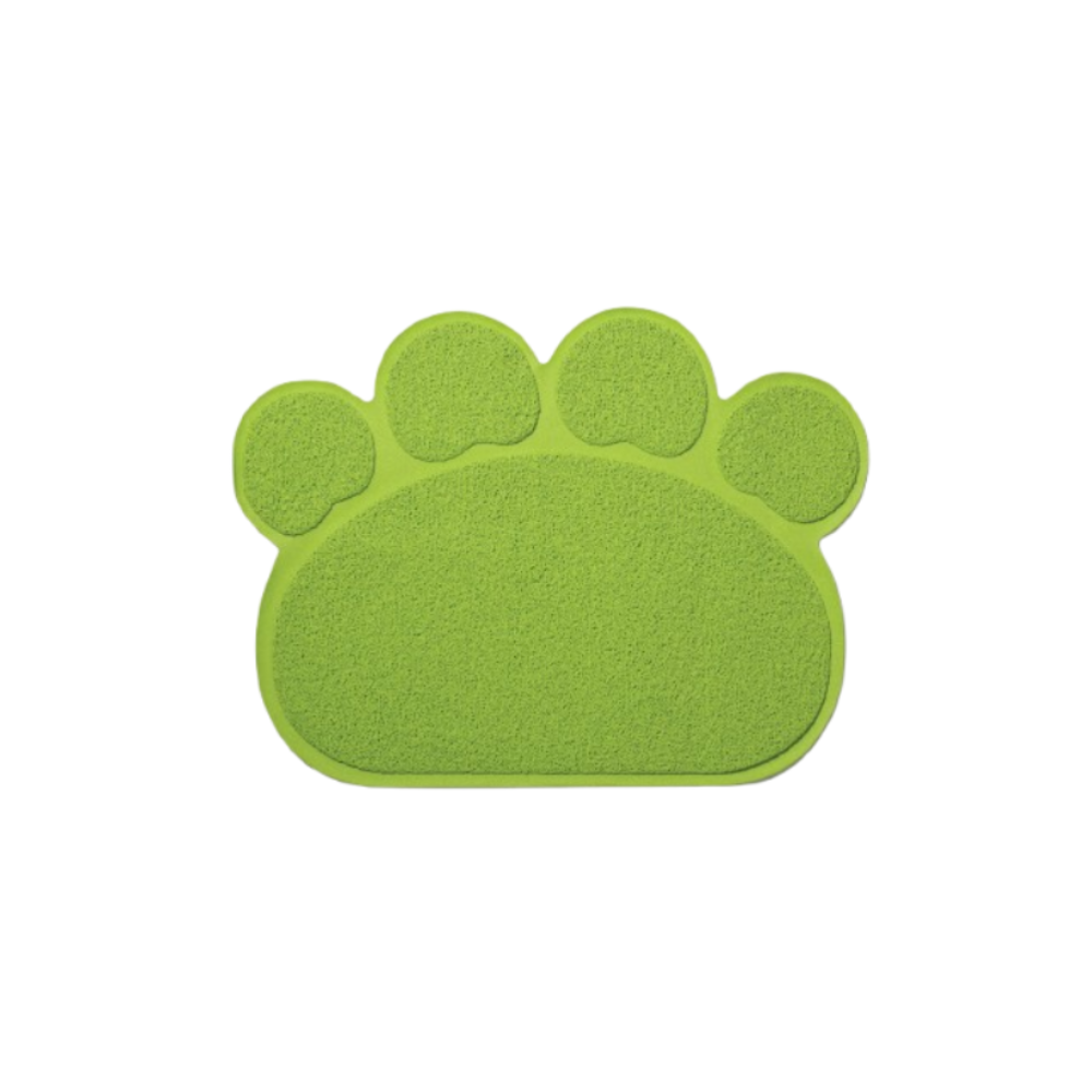 PAW Cat Litter Mat Green