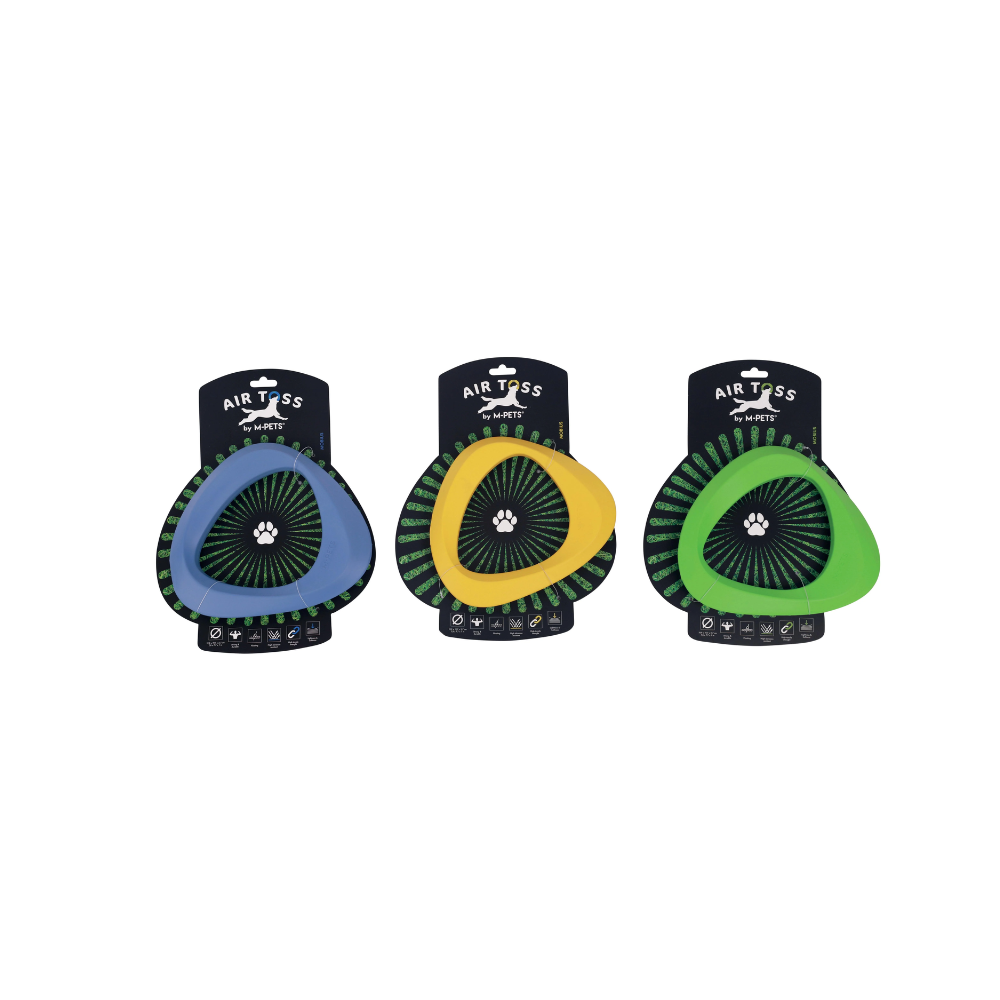 AIR TOSS Dog Floating Toy Mobius - Green
