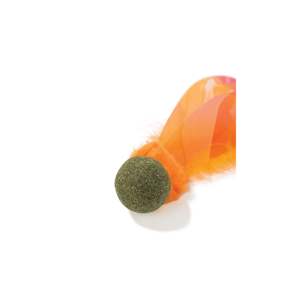 CHARMY Catnip Toy - FIREFLY Orange
