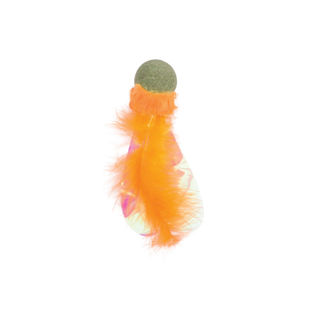 CHARMY Catnip Toy - FIREFLY Orange
