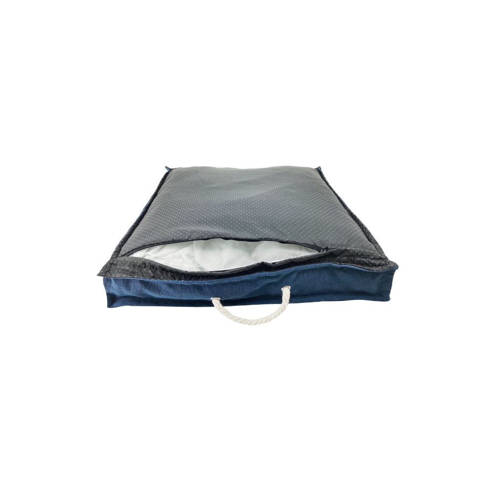 EARTH ECO Cushion Blue