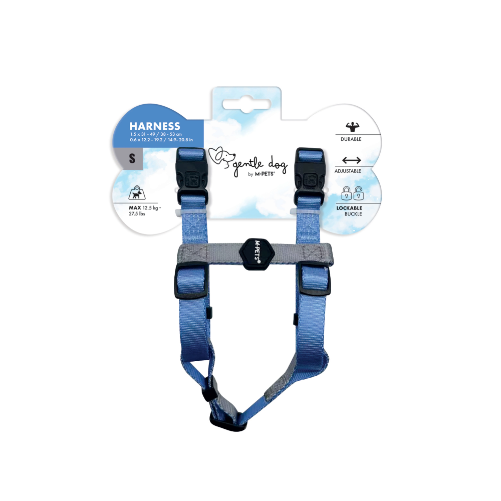 GENTLE DOG Harness Blue