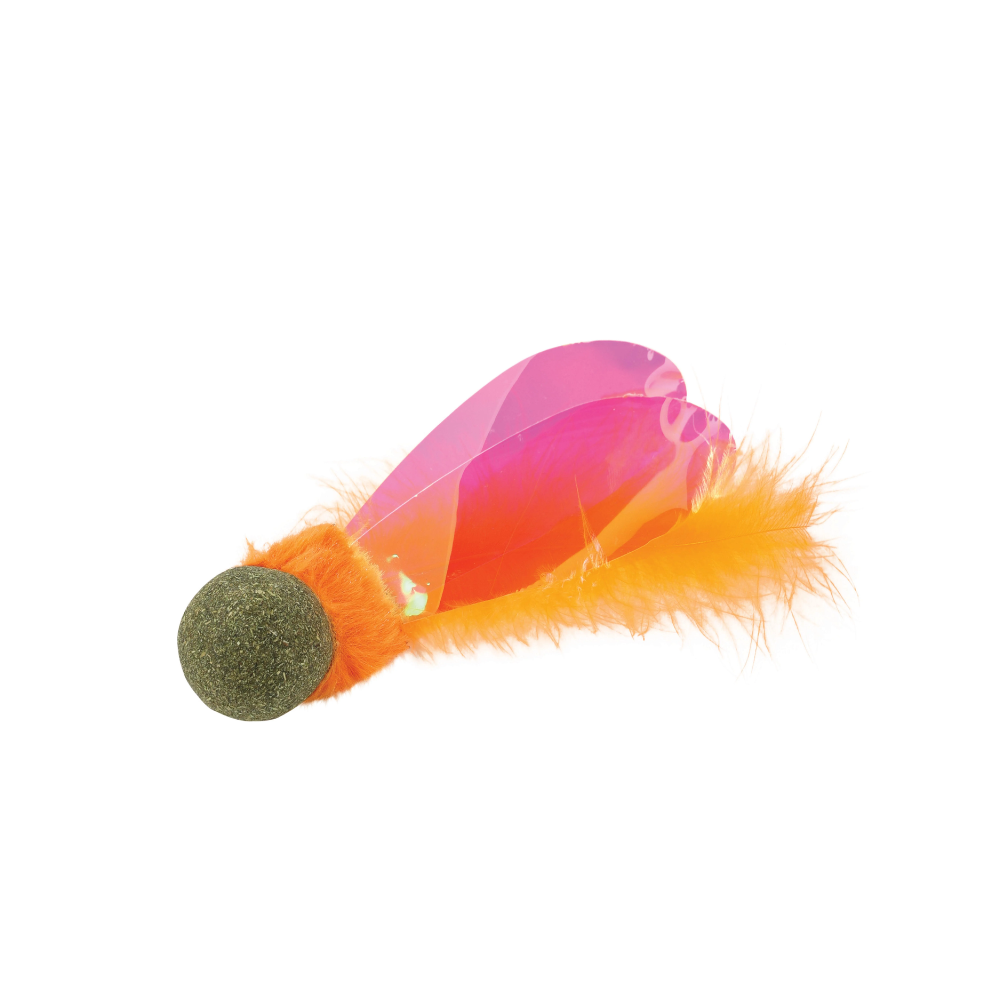 CHARMY Catnip Toy - FIREFLY Orange
