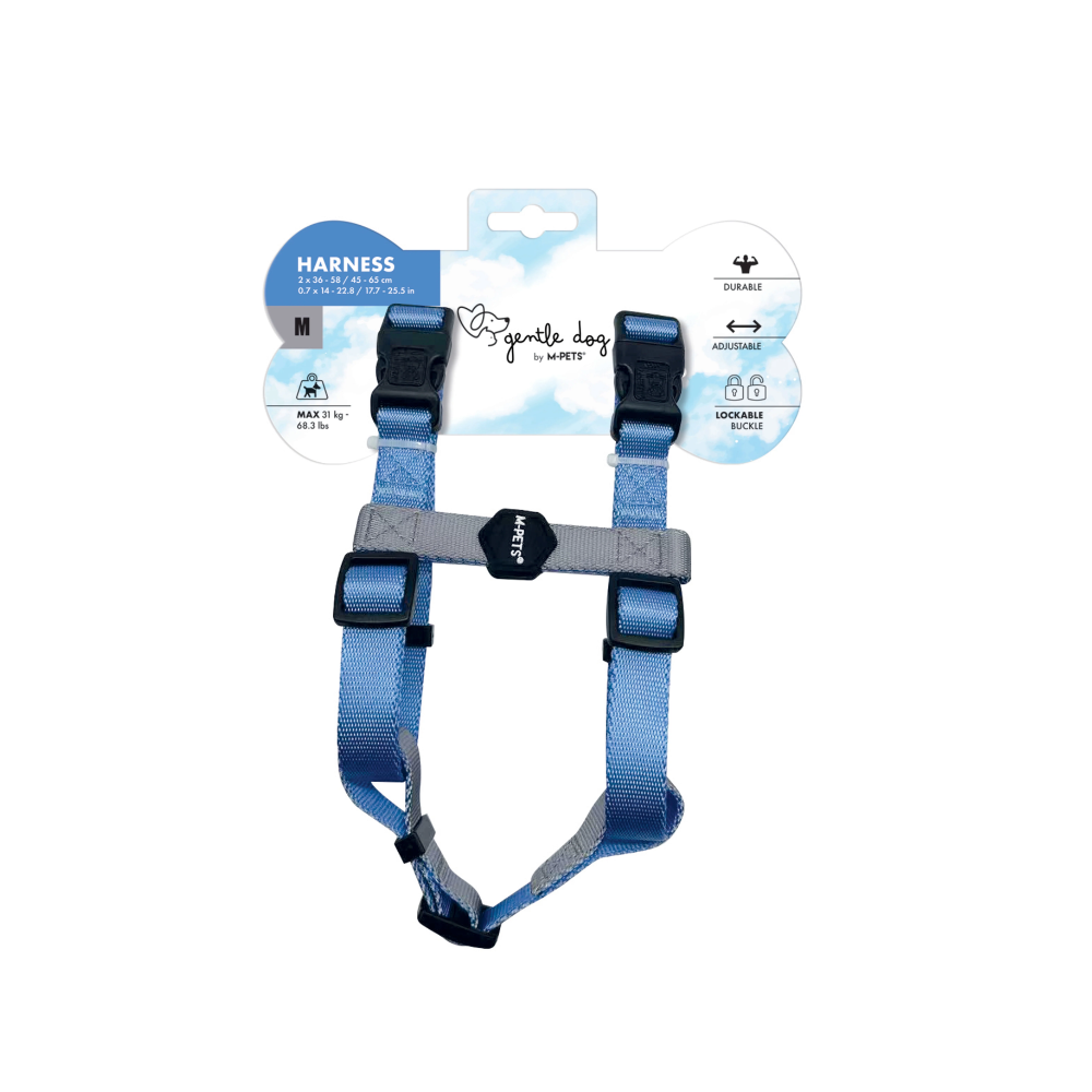 GENTLE DOG Harness Blue