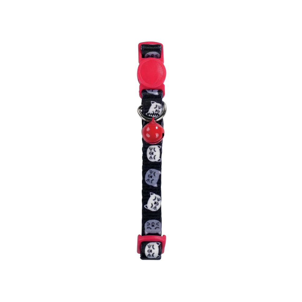 ZANY Cat ECO collar Black & Red