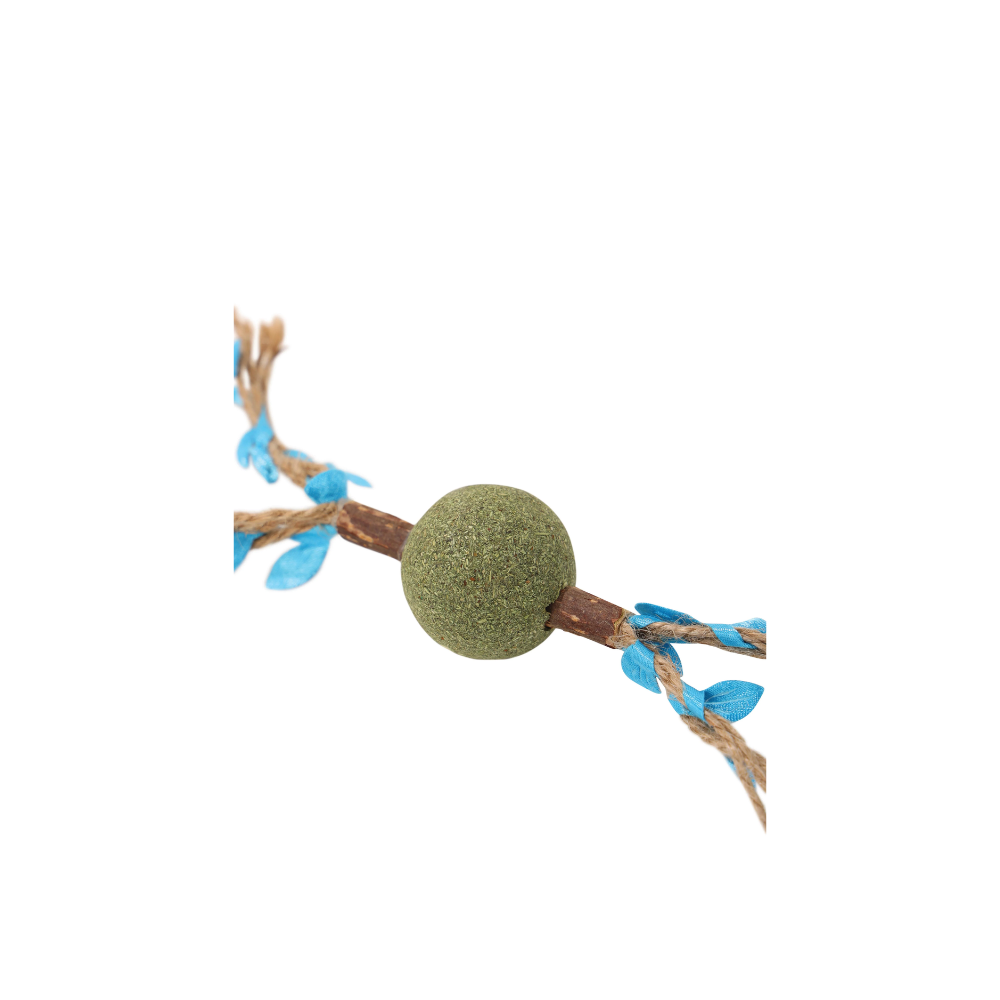 CHARMY Catnip Toy - TREE BRANCH Blue