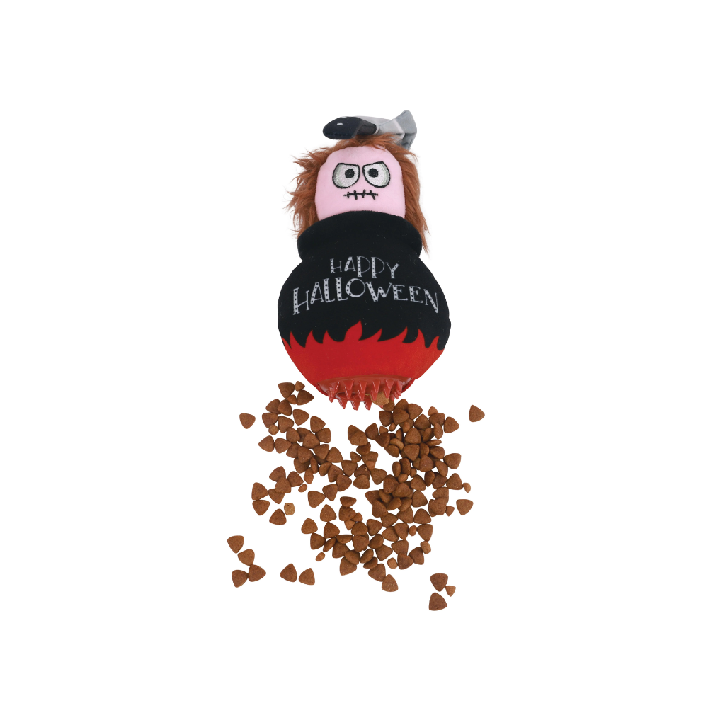 Halloween Snack Attack Dog Toy - Cauldron
