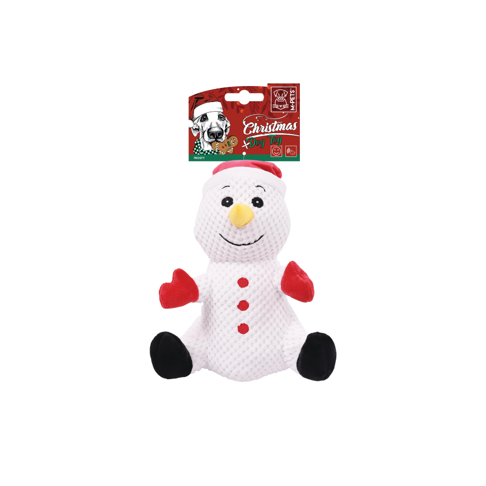 Christmas Snack Attack dog toy  snowman - FROSTY