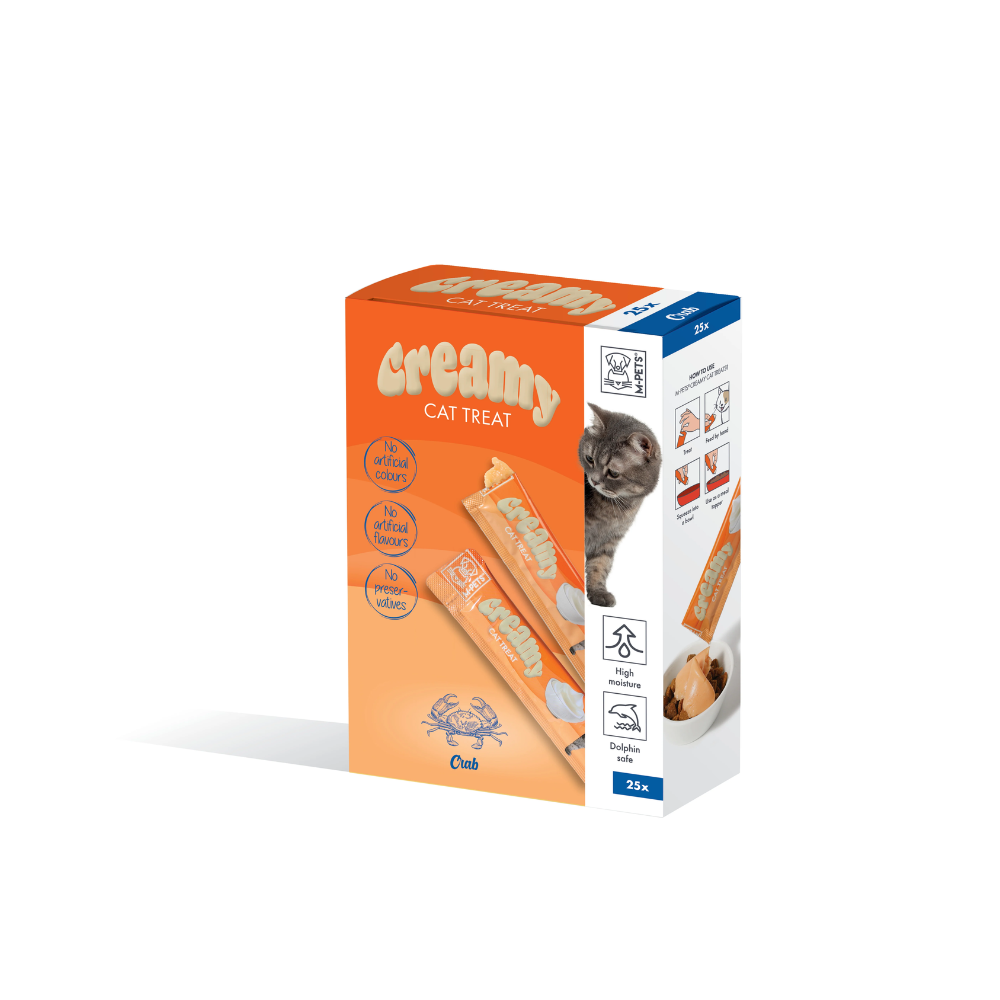 Creamy Treats Pack for Cats - Crab 25 pcs