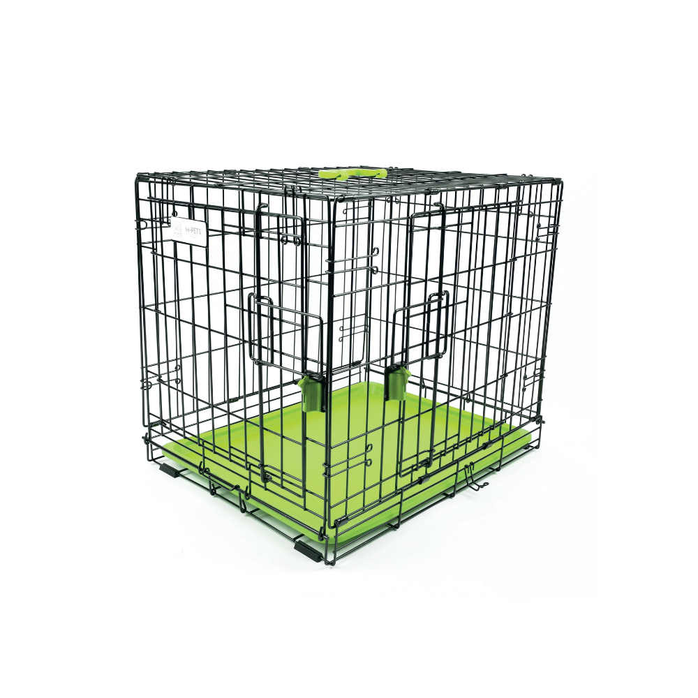 VOYAGER Wire Crate Green – M-PETS