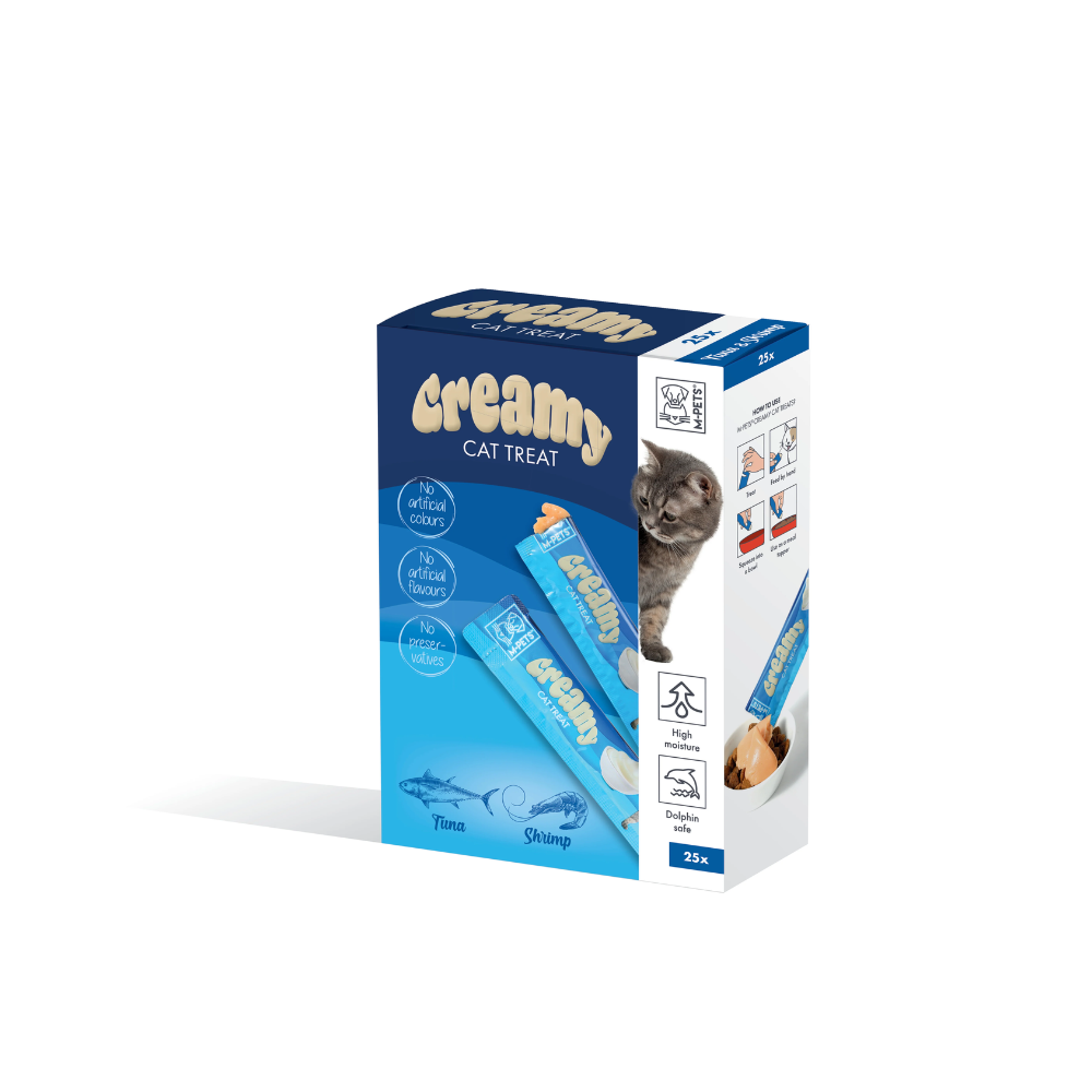Creamy Treats Pack for Cats - Tuna & Shrimp 25 pcs