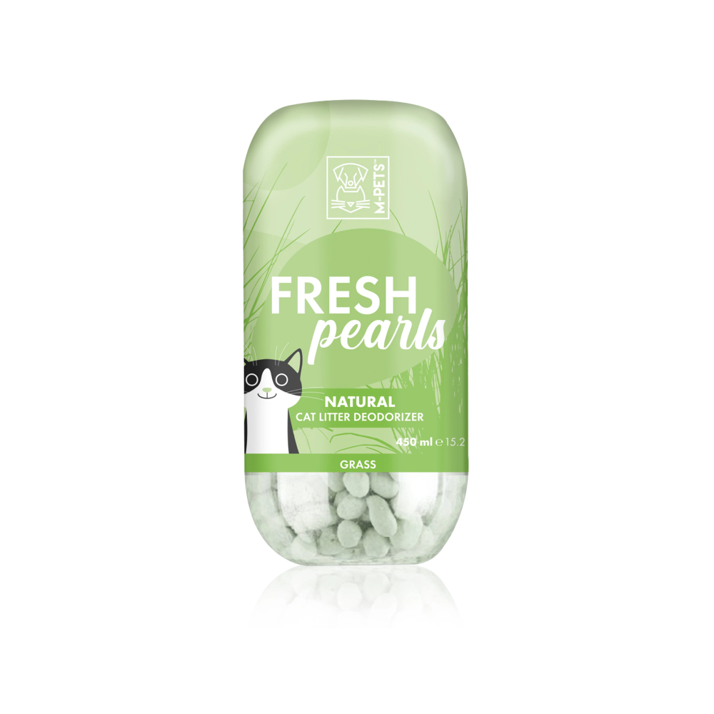 FRESH Pearls Natural Cat Litter  Deodoriser - Grass 450 ml