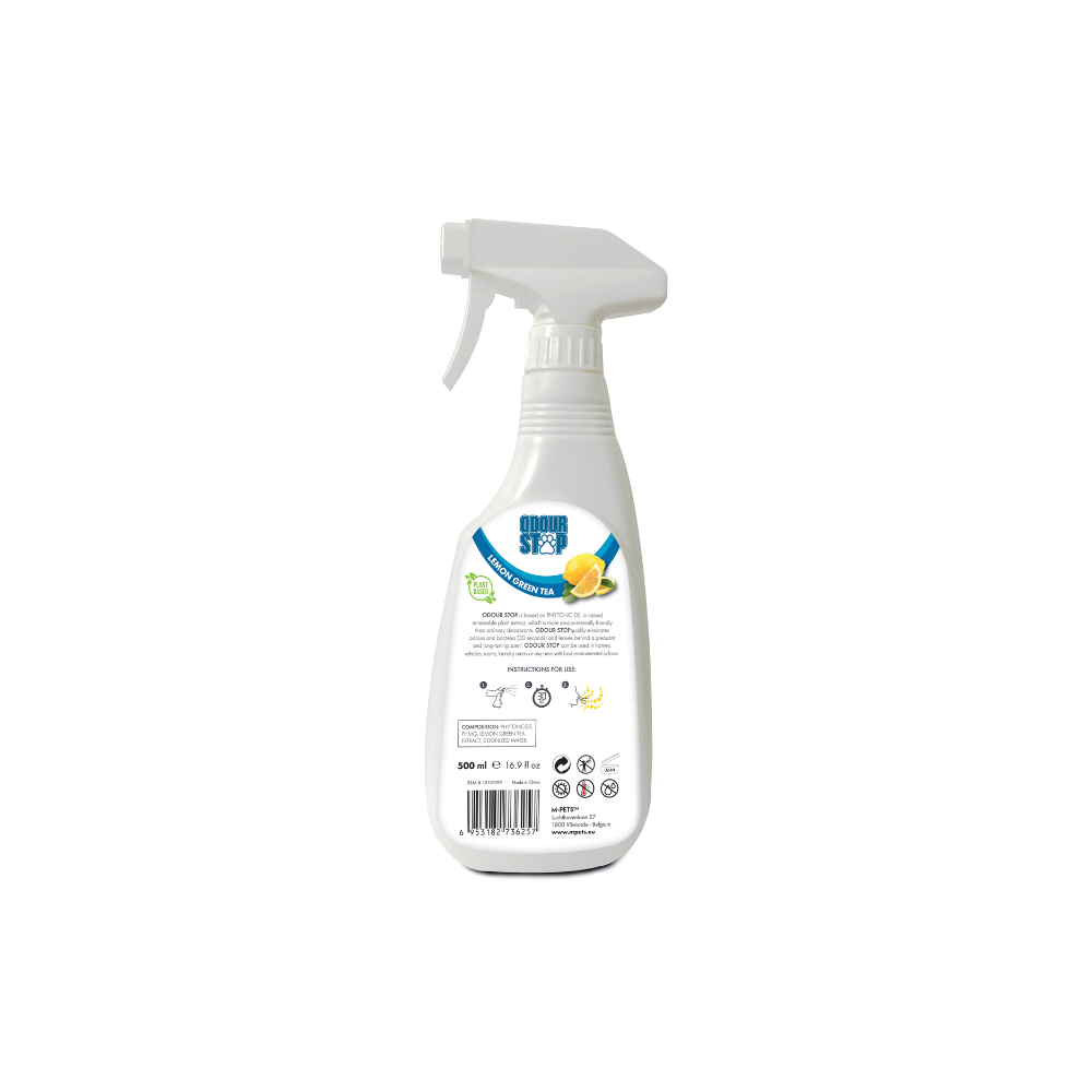 ODOUR STOP Deodorant Spray  - Lemon Green Tea 500 ml