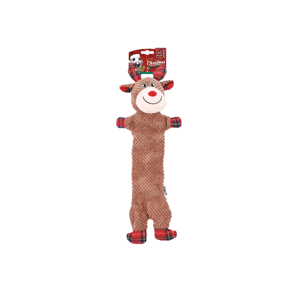 Christmas Snack Attack dog toy reindeer - PRANCER