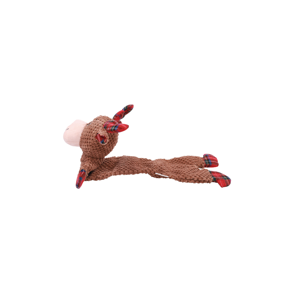 Christmas Snack Attack dog toy reindeer - PRANCER