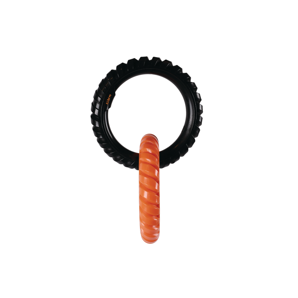 RING KING Double Ring - Orange & Black