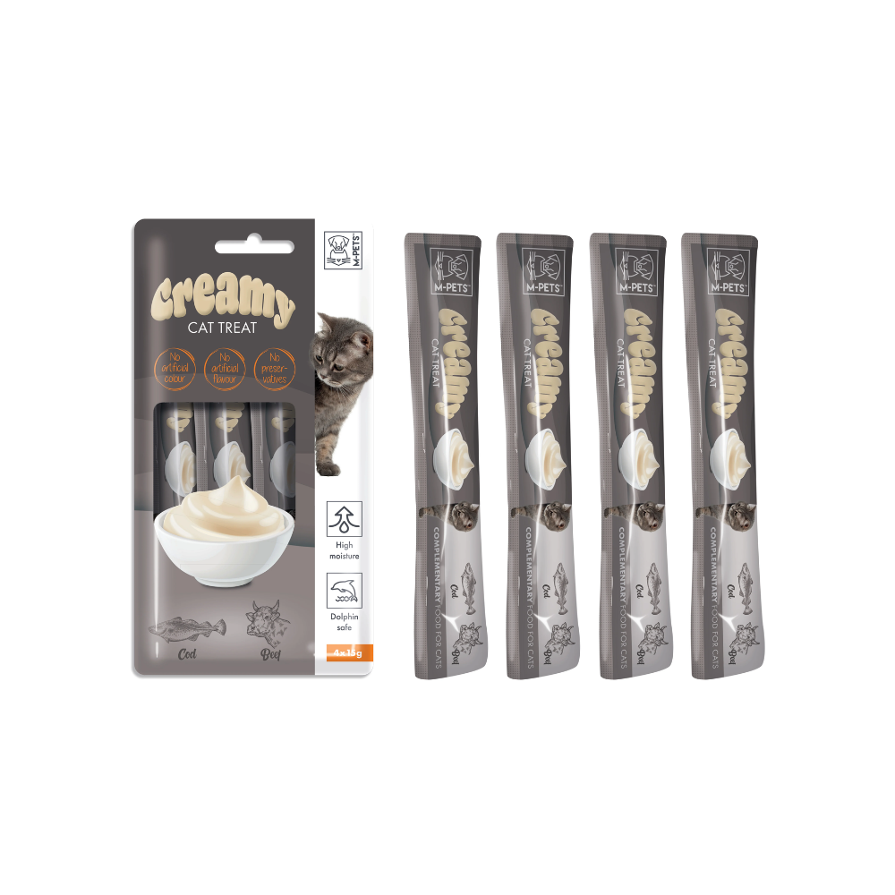 Creamy Treats for Cats - Cod & Beef