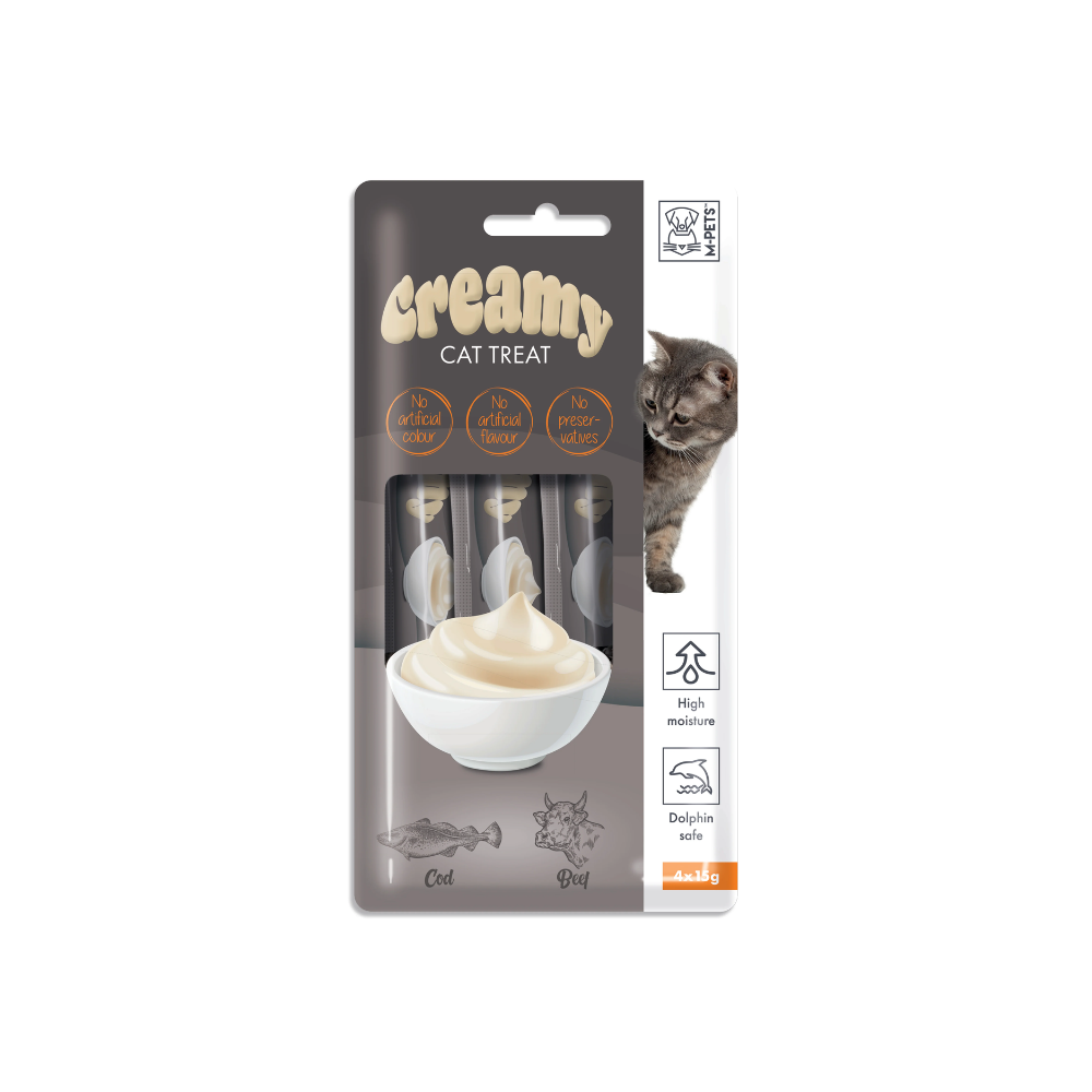 Creamy Treats for Cats - Cod & Beef