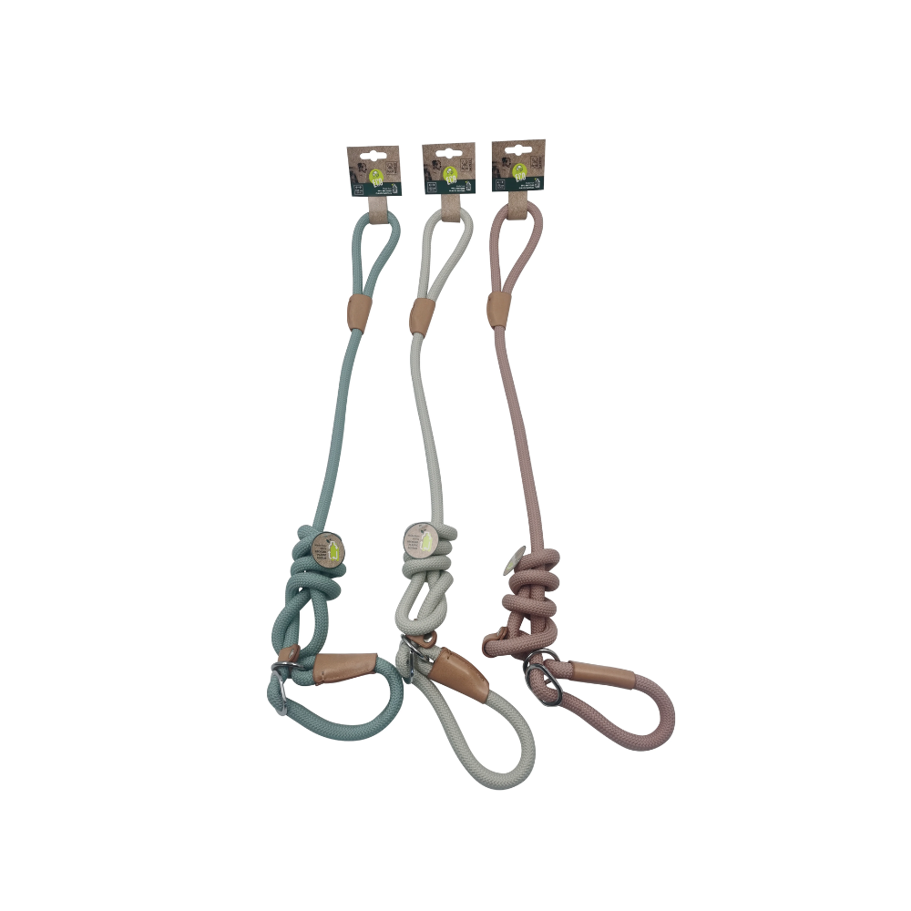 ECO Dog Leash & Collar 2 in 1 White