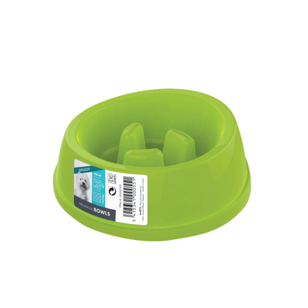 MELAMINE Bowl - High back slow-down Bowl