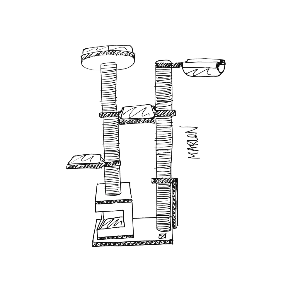 CatElite - Marlon Cat tree Beige