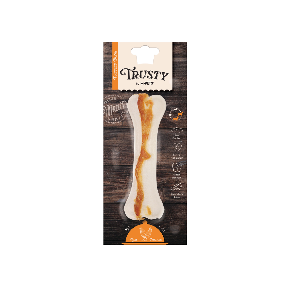 TRUSTY Pressed bone Chicken Flavor 15.3 cm