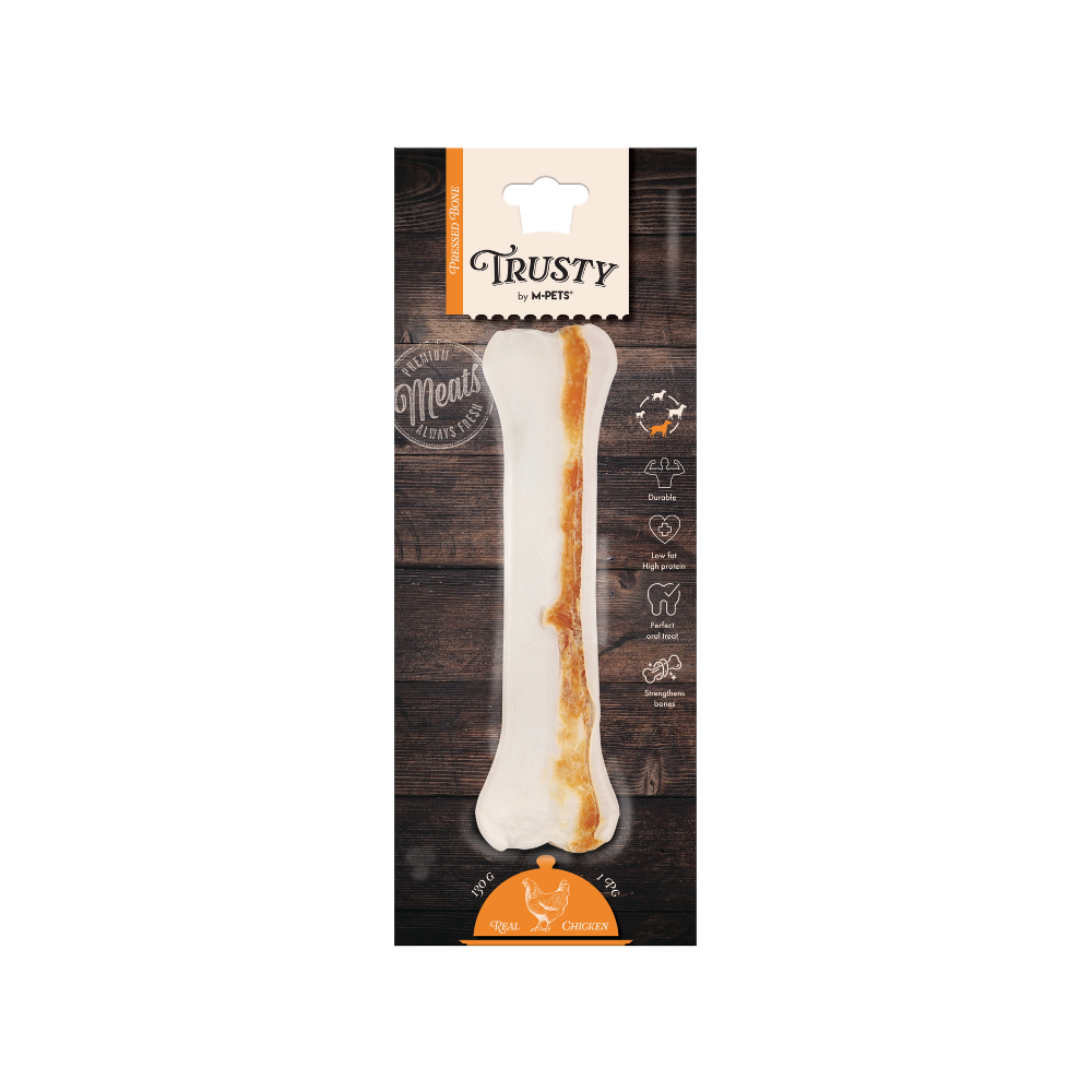 TRUSTY Pressed bone Chicken Flavor 22.2 cm