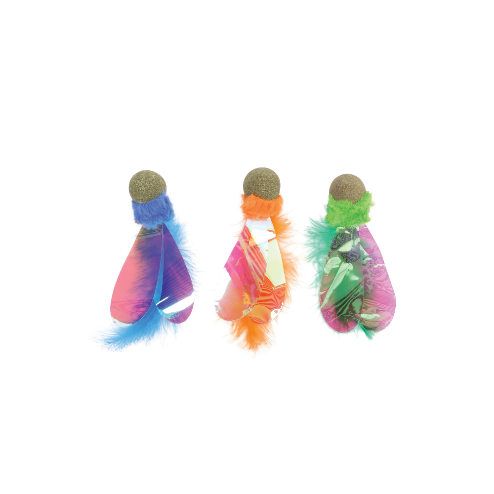CHARMY Catnip Toy - FIREFLY Green